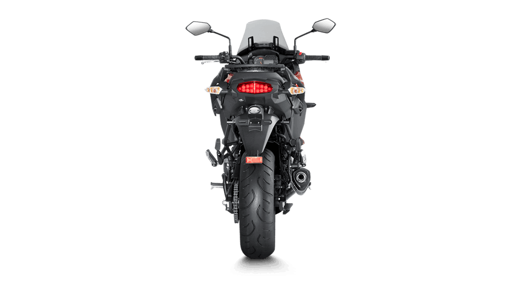 AKRAPOVIC KAWASAKI VERSYS 1000 2018 Slip-On Line & Heat shield (Carbon) (S-K10SO20-HZC) + (P-HSK10R4)