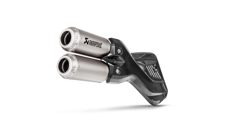AKRAPOVIC DUCATI MULTISTRADA 950 / 950 S 2019 Slip On Line (Titanium) (S-D9SO10-HIFFT)