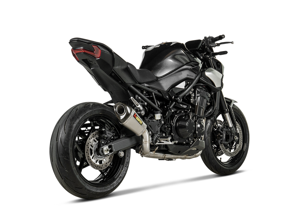 AKRAPOVIC Kawasaki Z900 (2025) Slip On (Titanium) (S-K9SO12-ASZT)