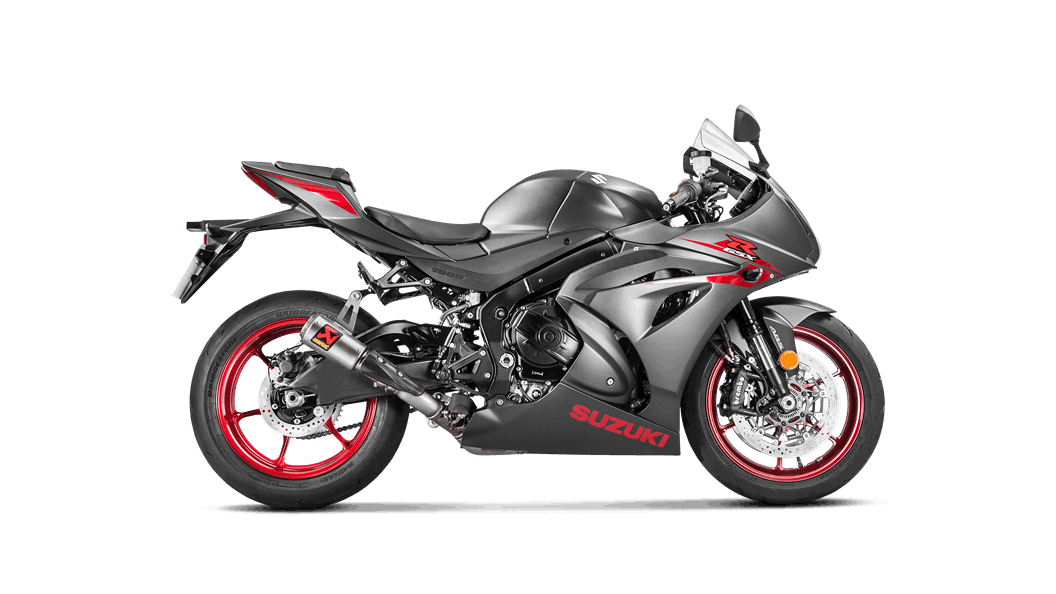 AKRAPOVIC SUZUKI GSX-R 1000 2019 Slip-On Line (Titanium) (S-S10SO13-CUBT)