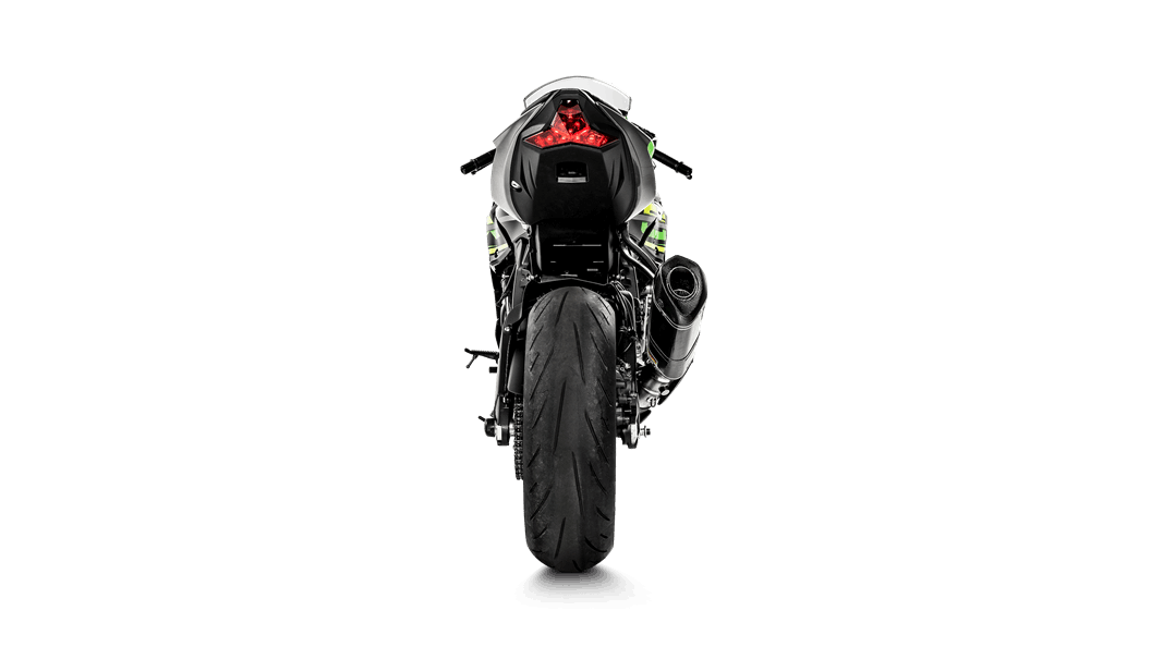 AKRAPOVIC KAWASAKI NINJA ZX-6R 2018 Slip-On Line (Carbon) (S-K6SO7-ZC)