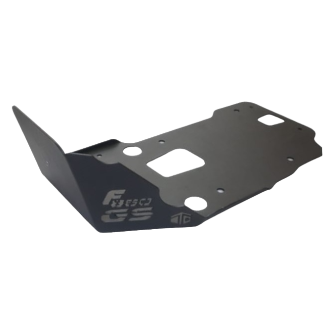 MotoCare Sump Guard for BMW F850 GS | Heavy-Duty Engine Skid Plate | Underbody Protection (Black/Silver)