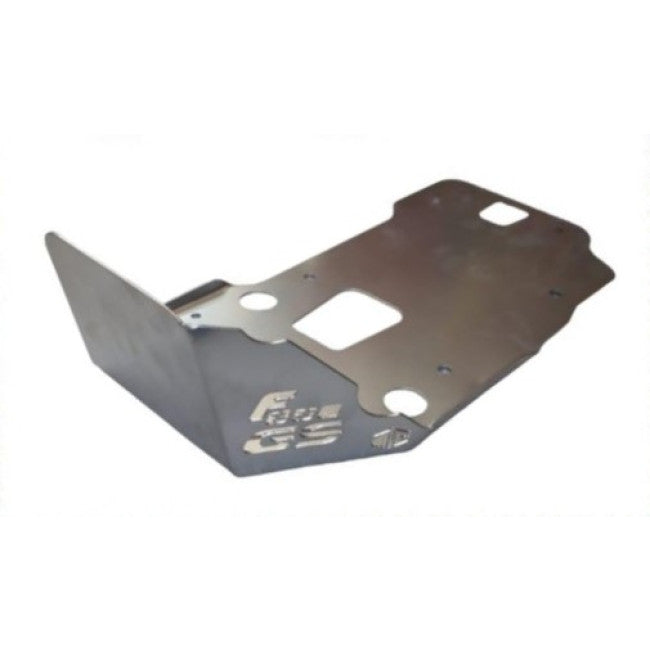 MotoCare Sump Guard for BMW F850 GS | Heavy-Duty Engine Skid Plate | Underbody Protection (Black/Silver)