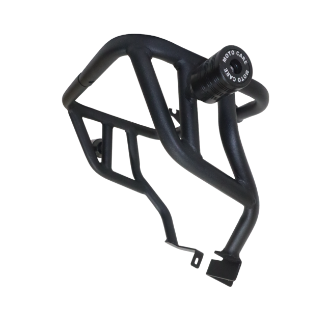 Motocare Crash Guard with Dual Sliders for Yamaha XSR 155 | Heavy Duty Engine Protection Crash Bar
