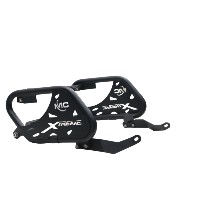MotoCare Saddle Stay with Plate for Hero Xtreme 250R | Heavy-Duty Saddle Bag Carrier | Touring Luggage Support Frame