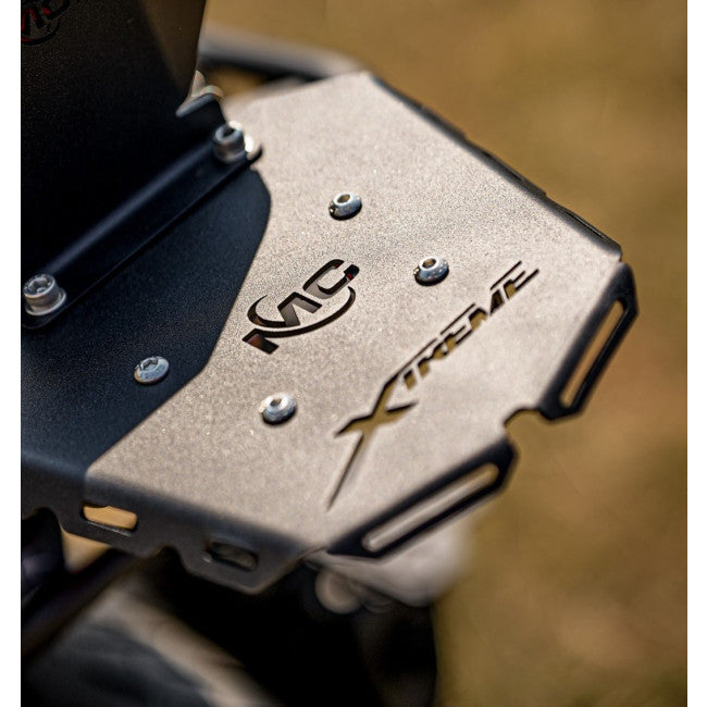 MotoCare CNC Plate Carrier for Hero Xtreme 250R | Heavy-Duty Rear Luggage Carrier | Precision Machined Protection Rack