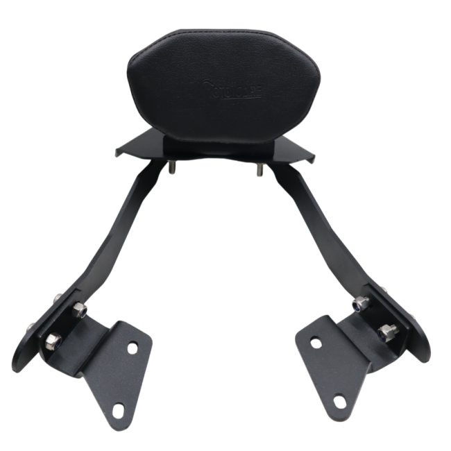 MotoCare CNC Carrier with Backrest for Hero Xtreme 250R | Heavy-Duty Luggage Rack with Pillion Support | Touring Comfort Carrier