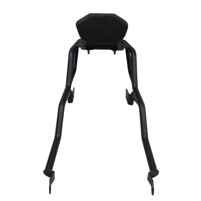 Motocare Pipe Carrier with Backrest for Yamaha XSR 155 | Heavy Duty Luggage Rack & Pillion Back Support