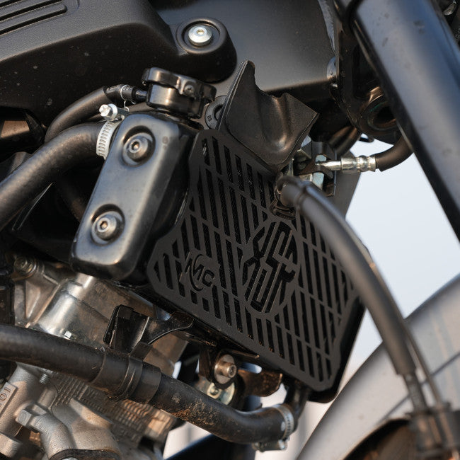 Motocare Radiator Guard for Yamaha XSR 155 | Heavy Duty Radiator Protector Grill | Motorcycle Cooling System Protection