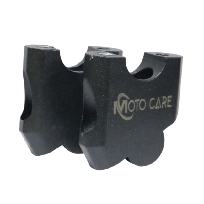 Motocare Handlebar Riser for Yamaha XSR 155 | CNC Aluminium Handle Bar Height Raiser | Comfort Touring Handlebar Mount