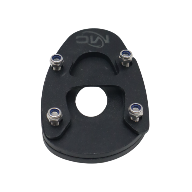 Motocare Side Stand Extender for Yamaha XSR 155 | CNC Aluminium Kickstand Enlarger Plate | Motorcycle Parking Stand Extension