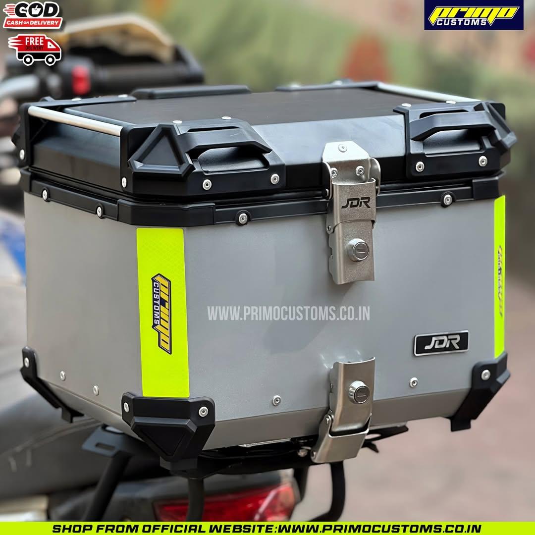 JDR 45 LITRES ALUMINIUM TOP BOX
