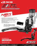 RCB S1-FL MASTER BRAKE PUMP 15MM LH 01BP051B / RH 01BP050B ( LEFT SIDE 01BP051B )