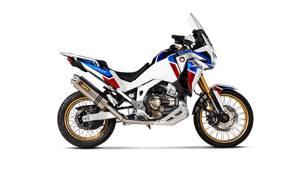 AKRAPOVIC HONDA CRF1100L AFRICA TWIN ADVENTURE SPORTS 2020 Racing Line (Titanium) - for Adventure Sports (S-H11R2-WT/2)