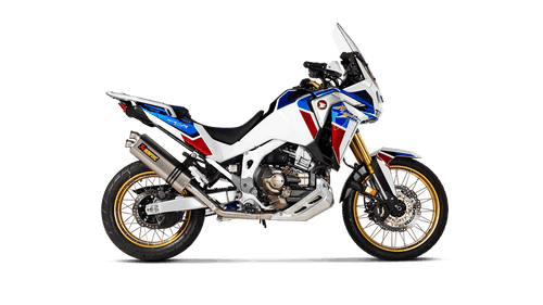 AKRAPOVIC HONDA CRF1100L AFRICA TWIN ADVENTURE SPORTS 2020 Racing Line (Titanium) - for Adventure Sports (S-H11R2-WT/2)