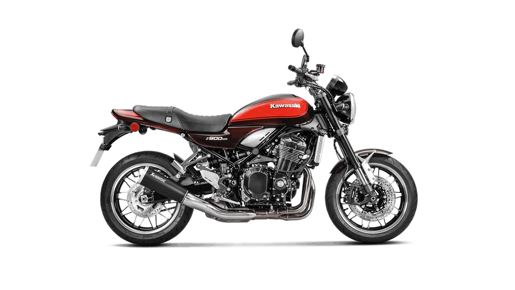 AKRAPOVIC KAWASAKI Z900 RS / CAFE 2019 Slip-On Line (Titanium) (S-K9SO5-HBAVTBL)