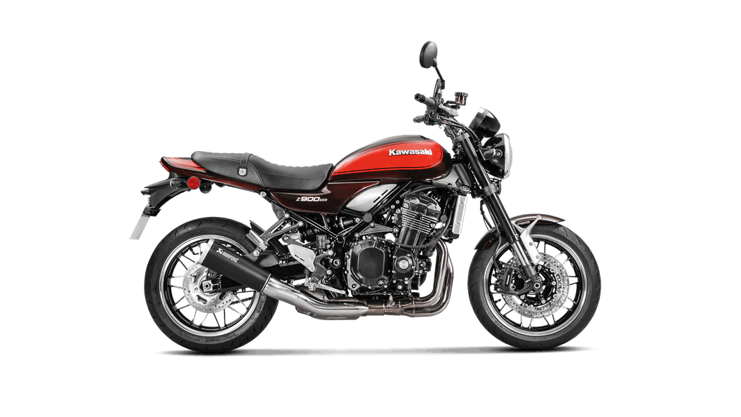 AKRAPOVIC KAWASAKI Z900 RS / CAFE 2019 Slip-On Line (Titanium) (S-K9SO5-HBAVTBL)