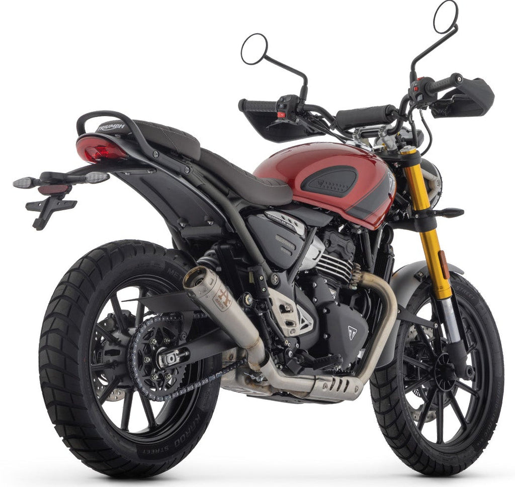 ARROW Triumph Scrambler 400X Speed 400 2024 Pro Race Nichrom Silencer Dark Slip On (71974PRN)