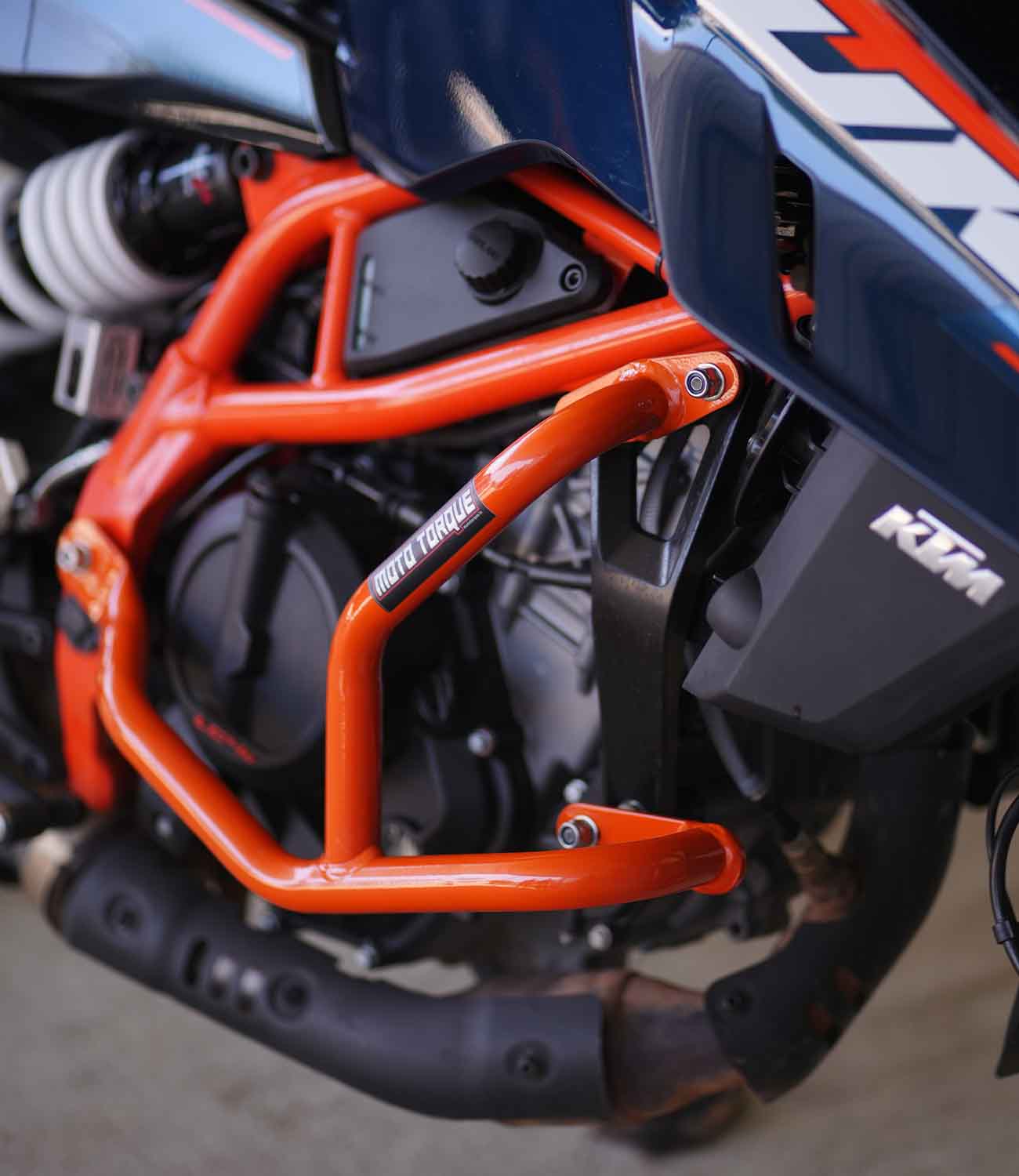 Beetle  Crash Guard (Orange) For KTM Duke 250/390 Gen-3