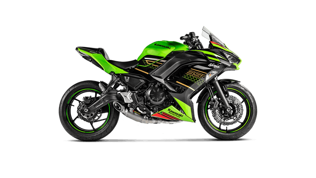 AKRAPOVIC KAWASAKI Z650 2020 Racing Line (Titanium) (S-K6R13-AFCRT)