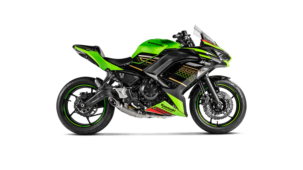 AKRAPOVIC KAWASAKI Z650 2020 Racing Line (Titanium) (S-K6R13-AFCRT)