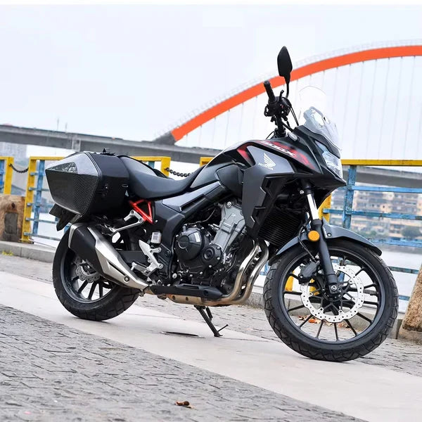 Motocentric Gloss Carbon Fiber Saddle Bags