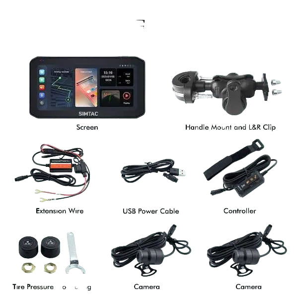Simtac M6 - DT navigation screen