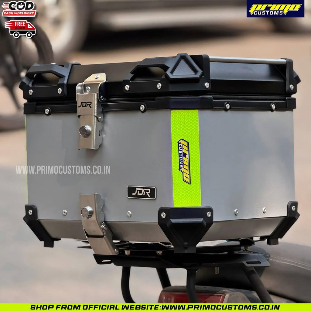 JDR 45 LITRES ALUMINIUM TOP BOX