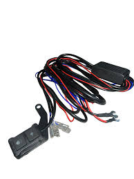 LIU HJG Original Mega Drive 3 Lens With Premium Harness Dual Color Yellow/White LED Fog Lights (Set Of 2) - COMBO