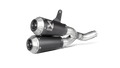 AKRAPOVIC DUCATI SCRAMBLER ICON / URBAN ENDURO / CLASSIC / FULL THROTTLE 2016 Slip On Line (Titanium) (S-D8SO4-CUBTBL)