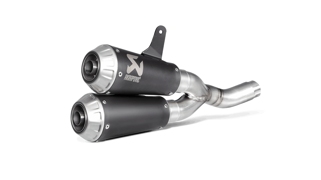 AKRAPOVIC DUCATI SCRAMBLER ICON / URBAN ENDURO / CLASSIC / FULL THROTTLE 2016 Slip On Line (Titanium) (S-D8SO4-CUBTBL)