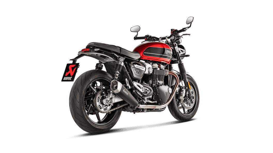 AKRAPOVIC TRIUMPH SPEED TWIN 2020 Slip-On Line (Titanium) (S-T12SO2-HCQTBL)