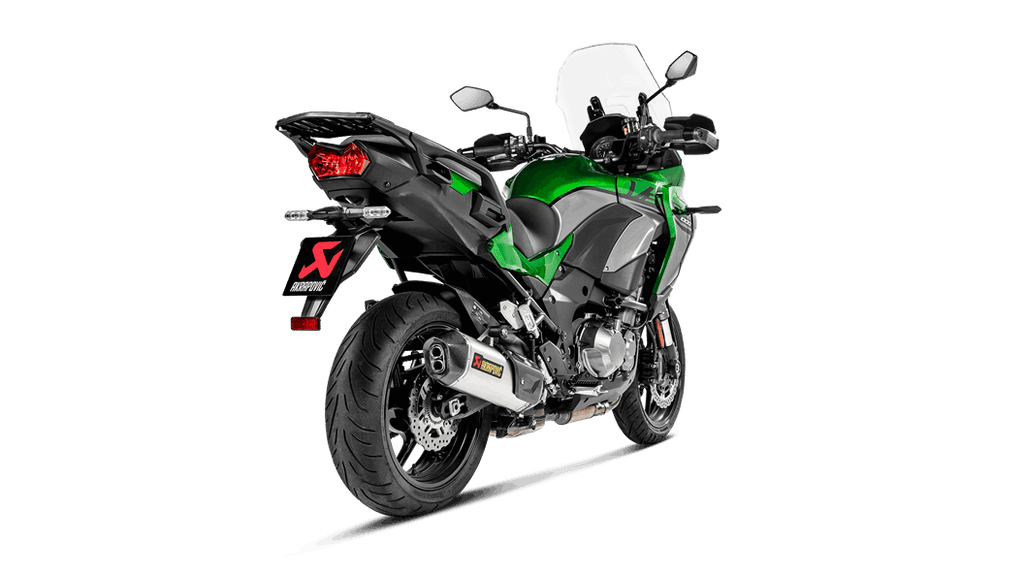 AKRAPOVIC KAWASAKI VERSYS 1000 2019 Slip-On Line (Titanium) (S-K10SO22-HWT)