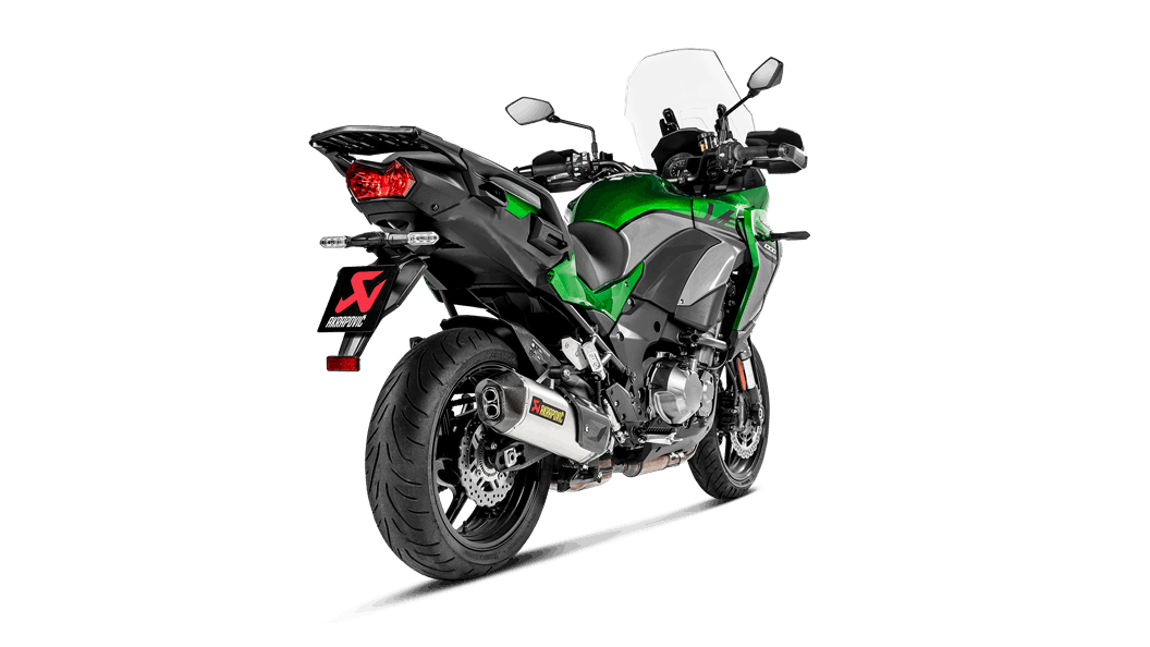 AKRAPOVIC KAWASAKI VERSYS 1000 2019 Slip-On Line (Titanium) (S-K10SO22-HWT)