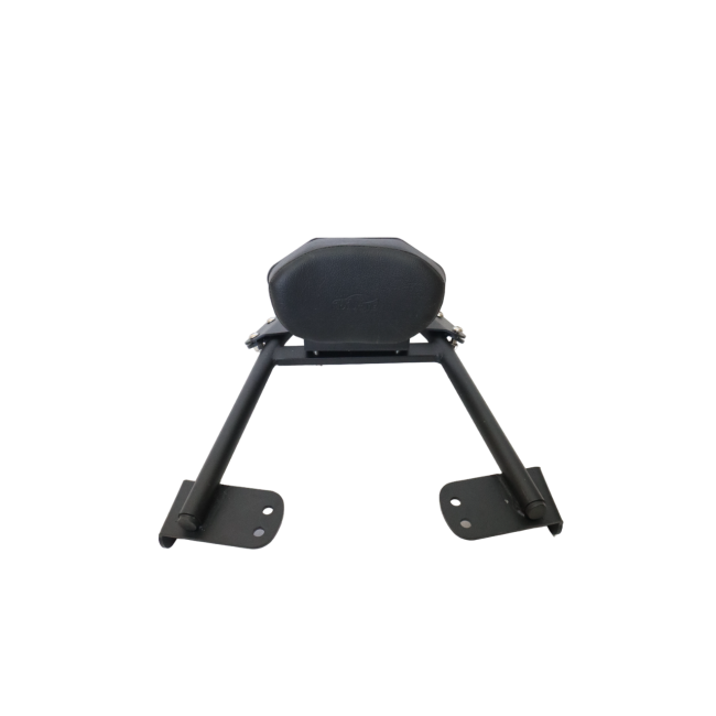 Motocare Plate Carrier with Backrest for KTM Duke 200/390 BS4 | Luggage Rack with Pillion Comfort Back Support
