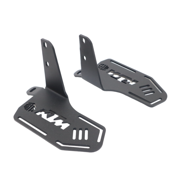 Motocare Footrest for KTM Duke 250/390 Gen 3 | CNC Rider Foot Pegs with Anti-Slip Grip