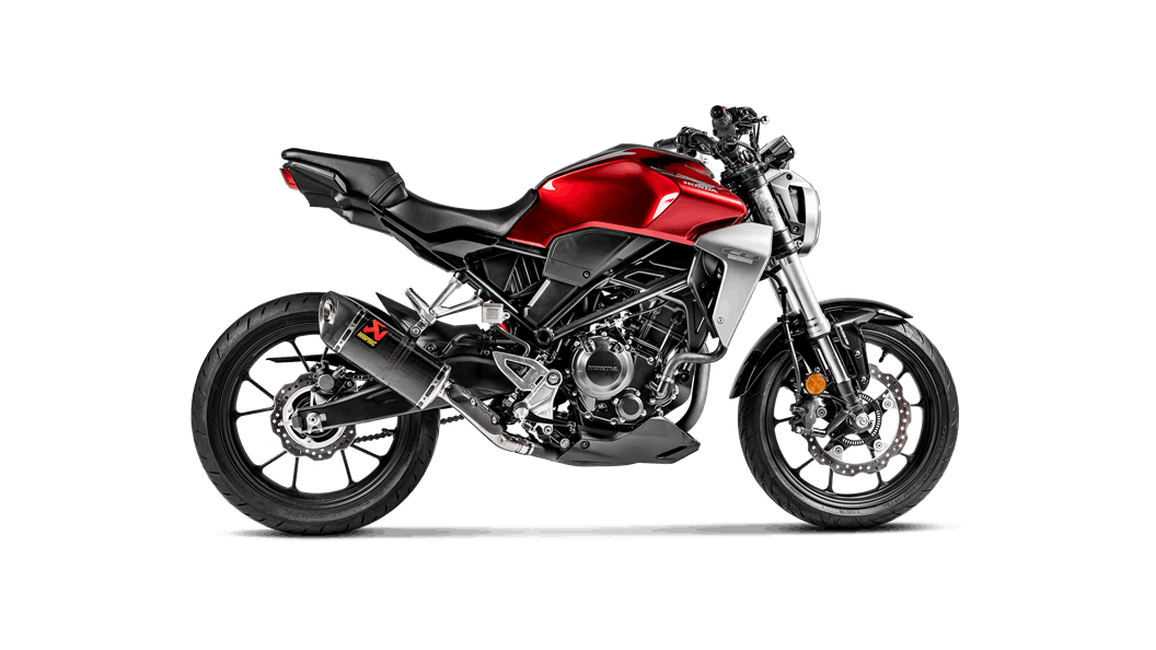 AKRAPOVIC HONDA CB 300 R 2018 Slip On Line (Carbon) (S-H3SO7-APC)