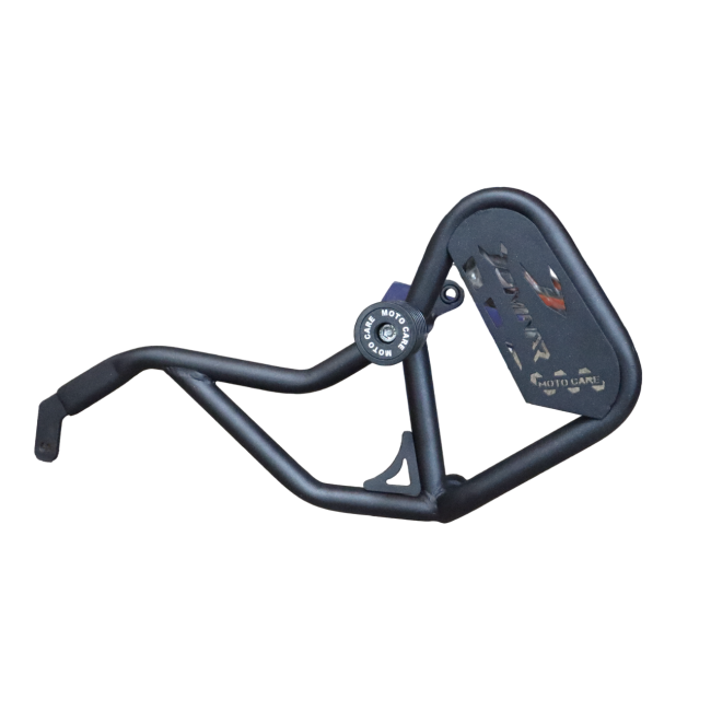 Motocare Dominar 400 Type 2 Crash Guard with Dual Sliders for Bajaj Dominar 250/400 – Heavy Duty Engine Protection Guard