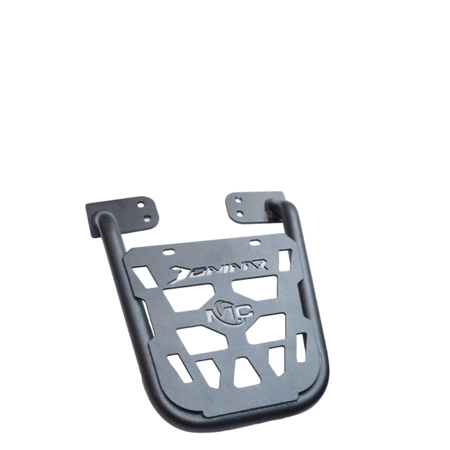 MotoCare Plate Carrier for Bajaj Dominar 250/400 | Heavy Duty Rear Luggage Carrier Rack for Touring & Daily Use