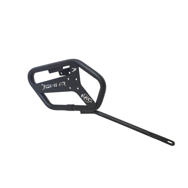 MotoCare Type 1 Saddle Stay with Plate for Bajaj Dominar 250/400 | Heavy Duty Luggage Carrier Rack