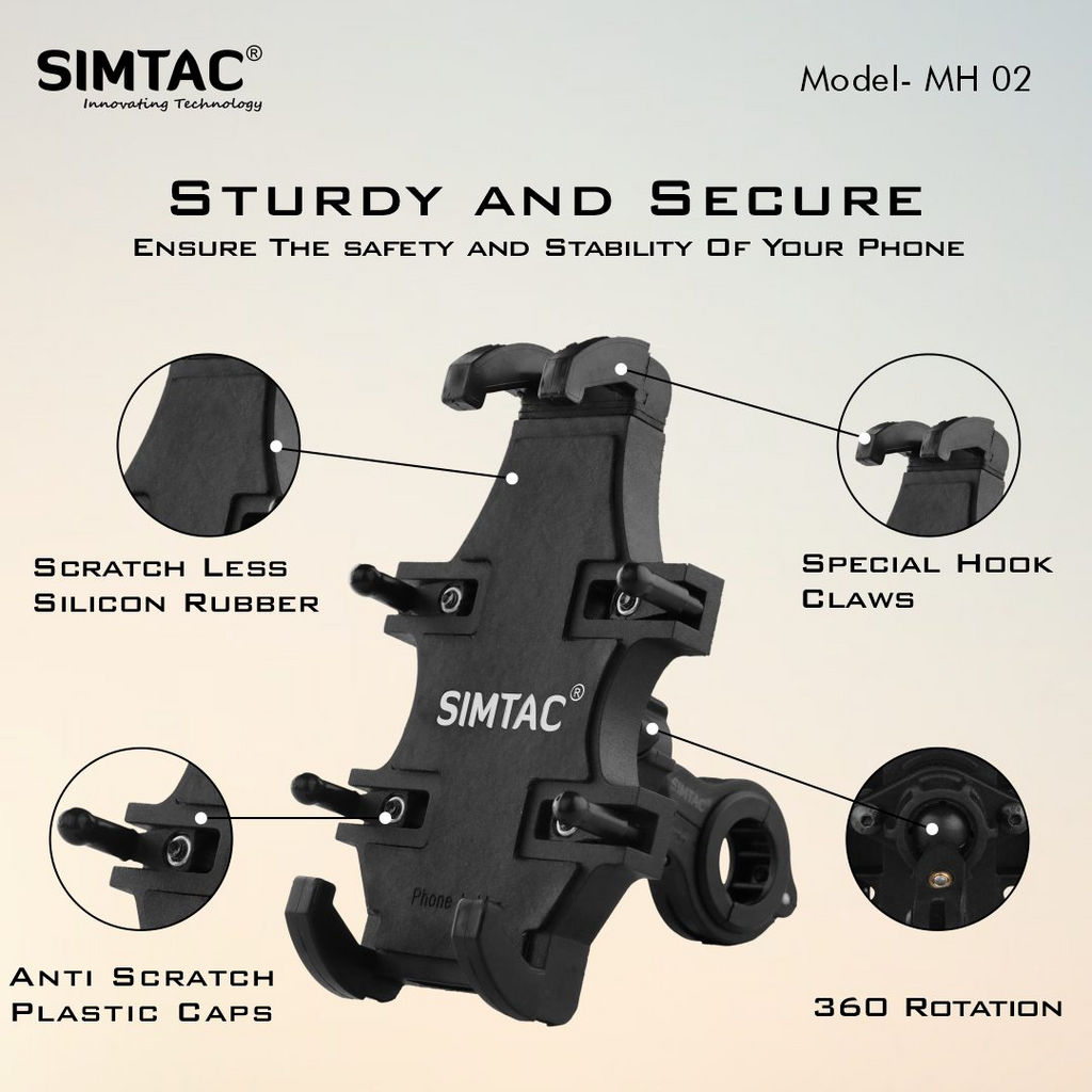 SIMTAC SPIDER GRIP MOBILE HOLDER