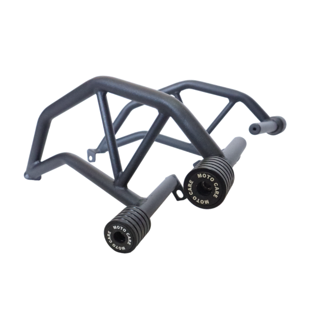 MotoCare 4 Slider Crash Guard for TVS Apache RTR 160 | Heavy Duty Engine Protection Guard