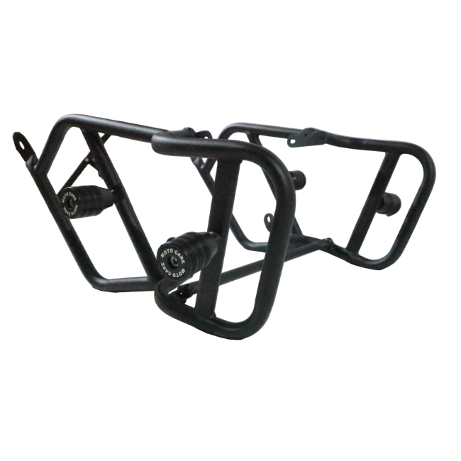 Motocare 4 Slider Crash Guard for Bajaj Dominar 400 | Heavy Duty Engine Protection Guard