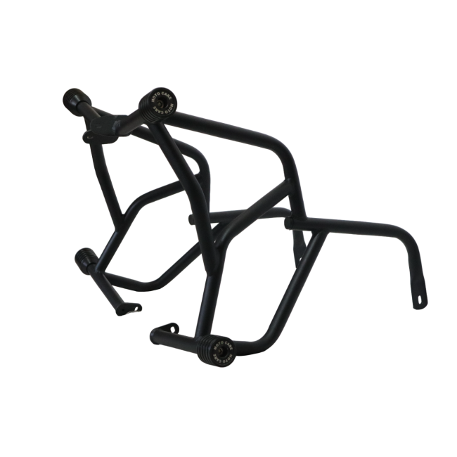 Motocare 4 Slider Crash Guard for Mahindra Mojo | Heavy Duty Full Protection Engine Guard
