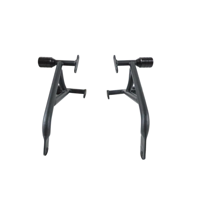 MotoCare 4 Slider Crash Guard for Bajaj Pulsar NS200 (Black) | Heavy Duty Engine Guard & Bike Protection Frame