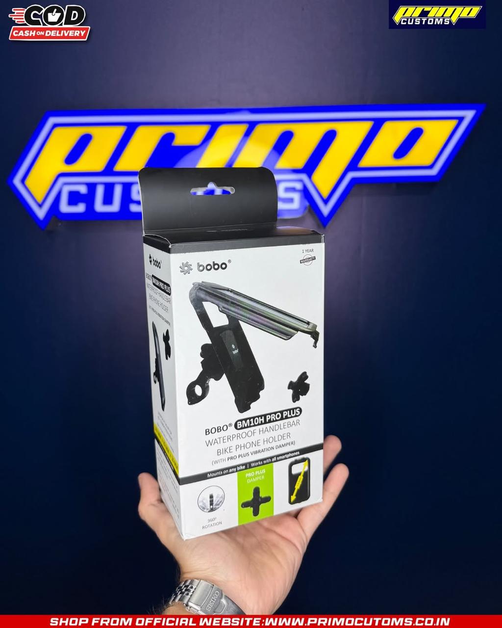 Bobo BM10H Pro Plus Full Waterproof Phone Holder