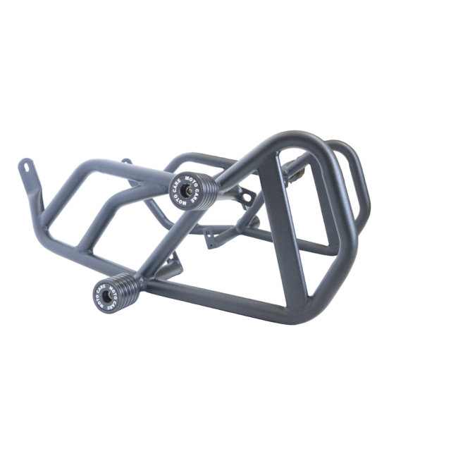 MotoCare 4 Slider Crash Guard for KTM Duke 250/390 BS6 | Heavy Duty Engine Protection Guard