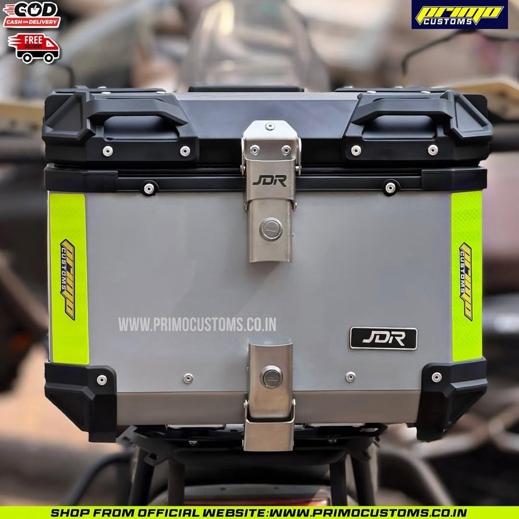 JDR 45 LITRES ALUMINIUM TOP BOX