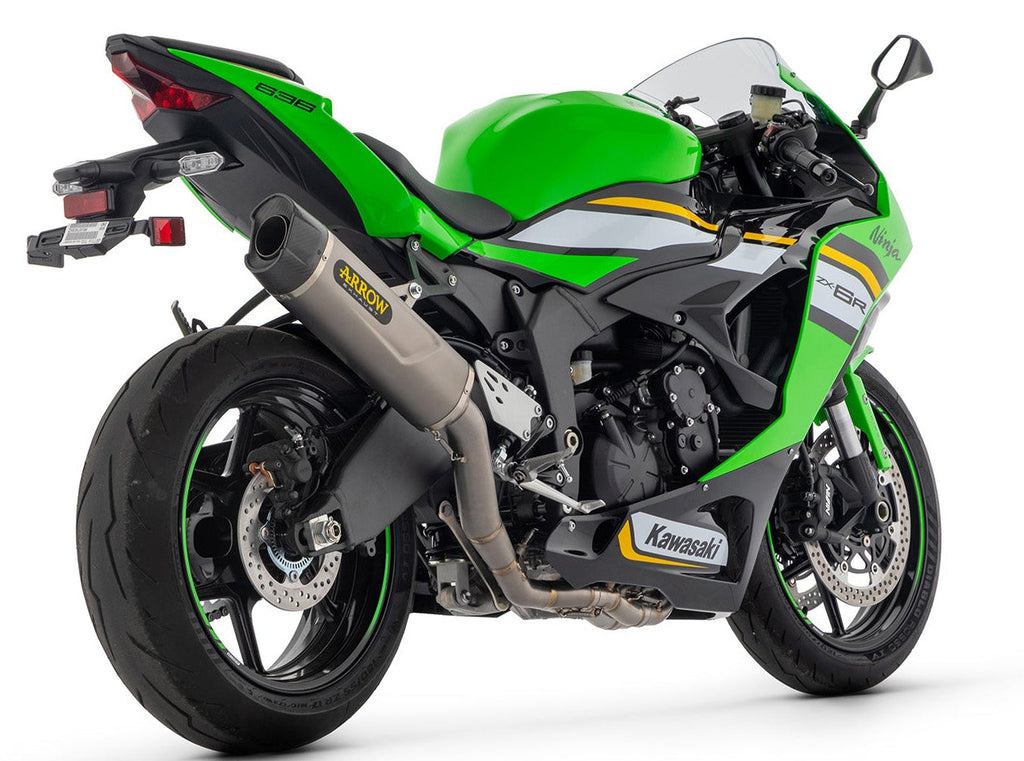 ARROW Kawasaki ZX6R 636 (2024-2026) Steel Racing Central Link Pipe (71790MI)