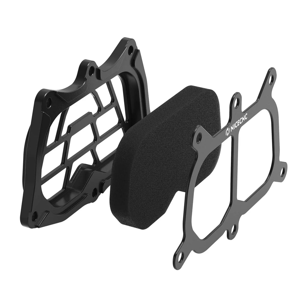 Vented air box cover with reusable filter for Gen 2 KTM's